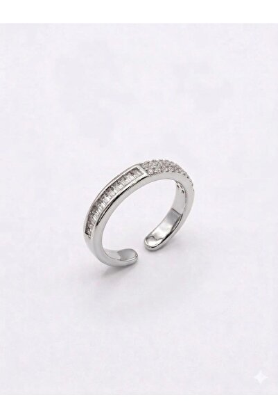 Mestore Double Row Jewelled Ring