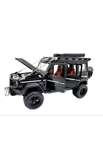 JPT Модел на Mercedes G-класа от лят метал 1:32 Черен