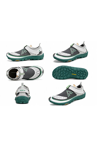 HUMTTO Unisex Outdoor Aqua Deniz Ayakkabısı Suya Dayanıklı Kaymaz Taban Gri Y...