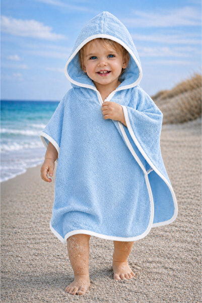 Tomuycuk Baby Girl/Boy Bathrobe 100% Cotton & Hooded Pareo - Soft & Water-Abs...