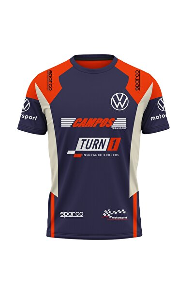 OEM Tricou barbati Volkswagen , maneca scurta multicolor D207