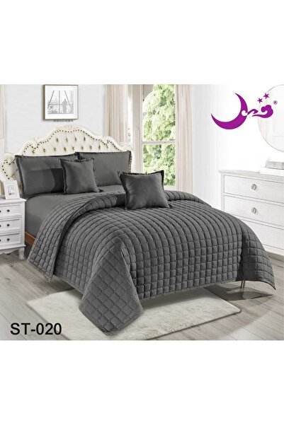 Moon Nefirin Compressed Bedspread Plain Summer 6 Piece Set-230*250 Plain Summ...
