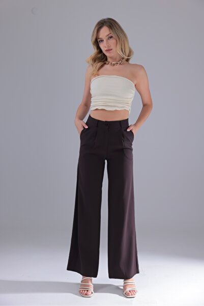 CEEMODA Tencel Fabric Palazzo Pants