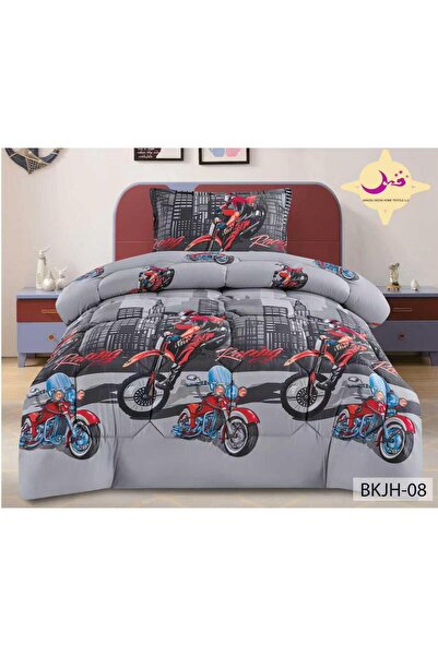 Moon Summer Children's Plush Quilt 3-Piece Set-120*200-Summer Children's Quil...