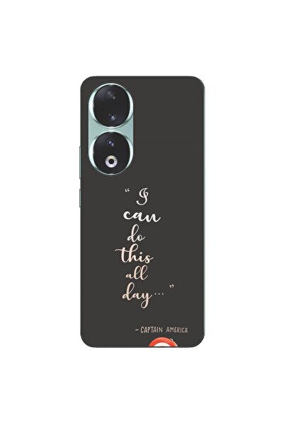 OEM Θήκη συμβατή με Honor 90 5G Σιλικόνης TPU με σχέδιο: «Μπορώ να το κάνω όλ...