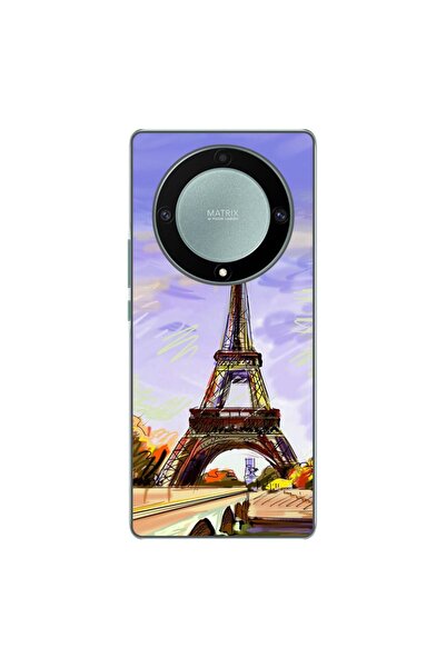 OEM Husa compatibila cu Honor Magic 5 Lite Silicon Gel Tpu Model Desen Turnul...
