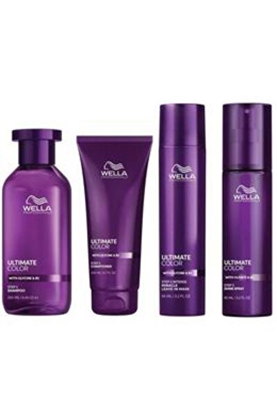 Wella Professionals Pachet pentru Par Vopsit - Ultimate Color: Sampon cu Glic...