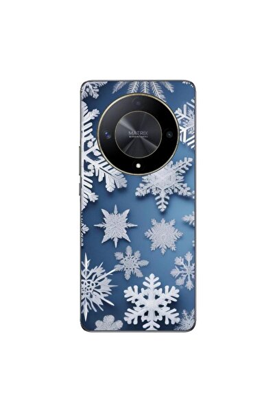 OEM Husa compatibila cu Honor Magic6 Lite Silicon Gel Tpu Model Fulgi de Zapada
