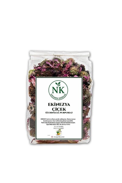 nk organik Echinacea Flower (Echinacea Purpurea) 750Gr