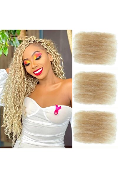 Other Afro Kinky Curly Braiding Bulk Bulk 8Inch 3 Packs Marley Twist Hair Bul...