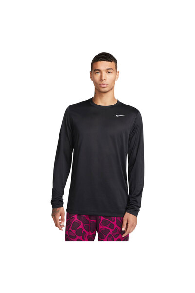 Nike Bluză fitness Dri-FIT Legend cu mânecă lungă pentru bărbați, mărimea L