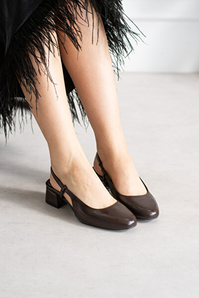 Vaghessa Shoes kadın ayakkabı kalın topuk tokalı