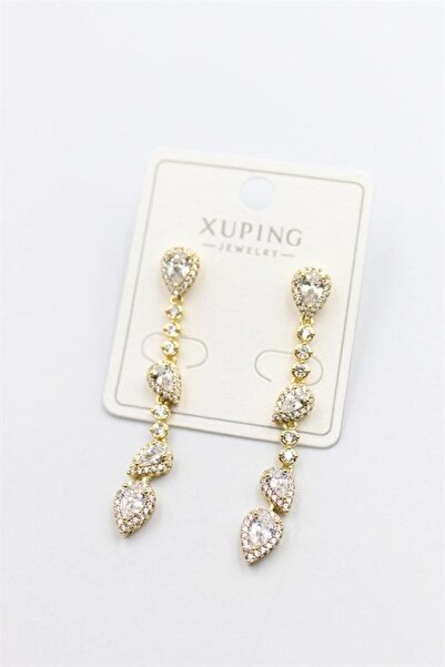 atastore2017 Jewelled Earrings - Gold