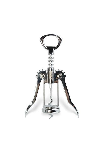 Baker's Secret Metal corkscrew 16.5 cm, butterfly wine opener with lever mech...