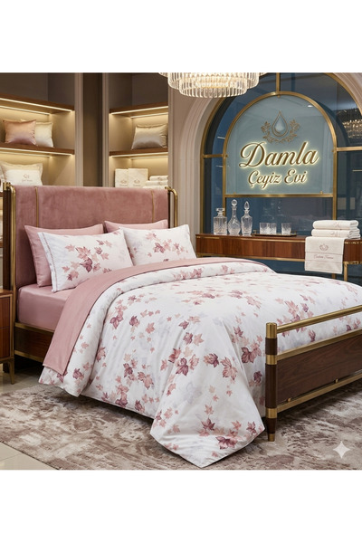 Damla 💯💯 Pamuk Çift kişilik nevresim takımı