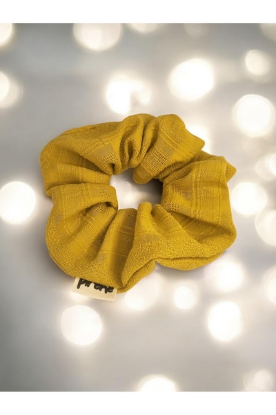 Pirene Solea Scrunchie Hair Clip – Natural Textured Summer Volume Fabric Hair...