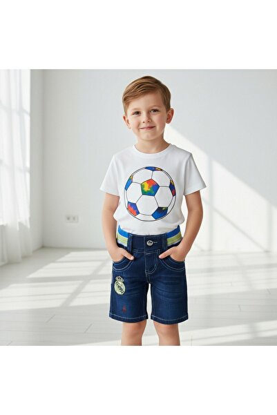 OEM Boys' denim shorts, made of Cotton, 5016