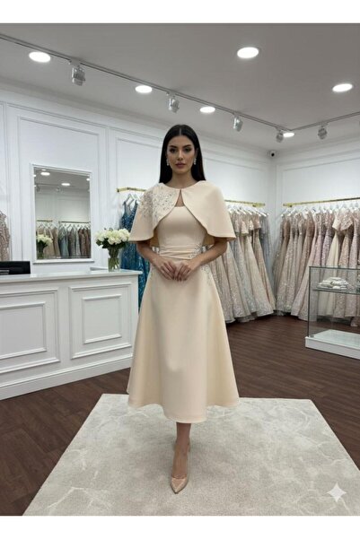 BASMA FASHION Barbie Eid Evening Dress with Hand Embroidery