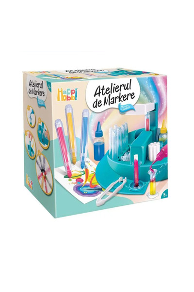 As Atelier de Markere pentru Copii HappiHobbi +5 ani