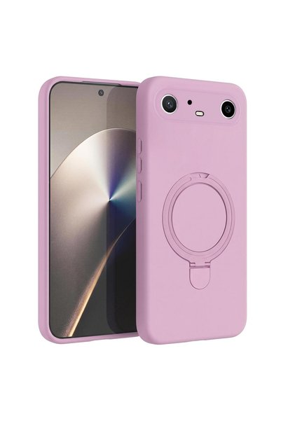 Microsonic حافظة أورا ستانت ماج سيف روز متوافقة مع هاتف تكنو سبارك سليم 5G