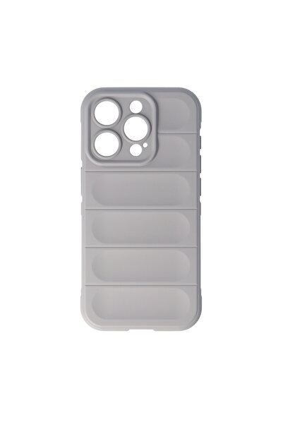 SEP Husa Rubber Silicone Apple iPhone 15 Pro Argintiu