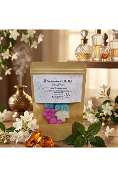 GeRa Essence Ceara parfumata/ Wax melts din soia, Princess - Chihlimbar, Iaso...