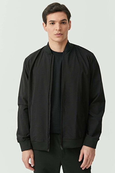 PAULMARK Men's Front Zipper Slim Coat