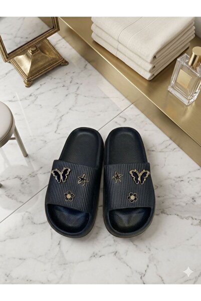 mikam Children's Open-Front Slippers with Accessories Are Suitable for Everyd...