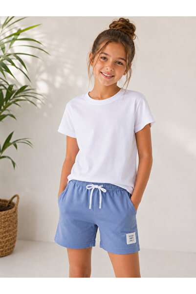 GMG Baby Unisex Plain White Children's T-Shirt Cotton Single Jersey Fabric 1-...
