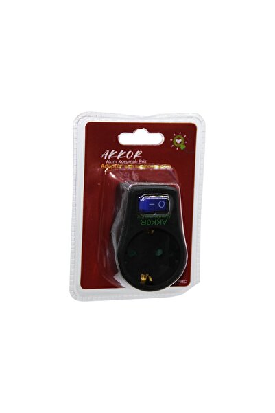 Greathings AKKOR GBK01/01A ( TEKLİ ) AKIM KORUMALI ANAHTARLI GOLYAT PRİZ ( 16...