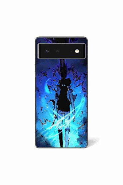 OEM Husa compatibila cu Google Pixel 6 Silicon Gel Tpu Model Solo Leveling Aura