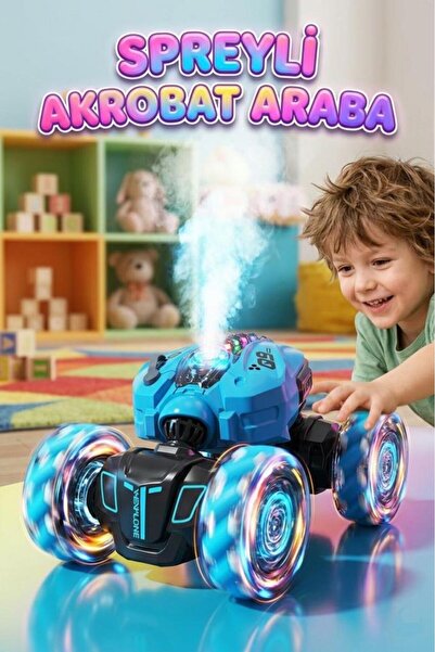 Tıfıl Toys Kumandalı ve Bilek Kontrolcülü 13 Fonksiyonlu Işıklı Duman Atan Fo...