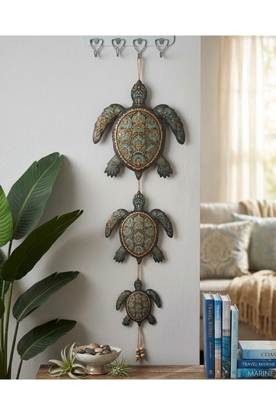 NOSTA "Gold Aura – Premium Turtle Wall Decor"
