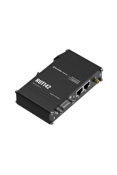Teltonika RUT142 |   Router industrial |   WiFi 4, RS232, 2x RJ45 100Mb/s, IP30