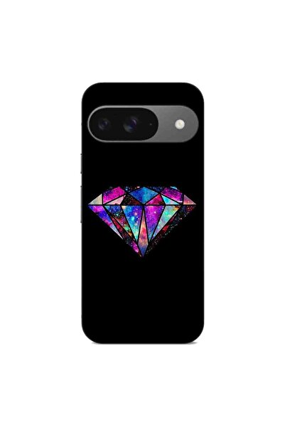OEM Husa compatibila cu Google Pixel 9 Silicon Gel Tpu Model Diamond Black