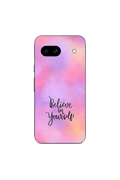 OEM Husa compatibila cu Google Pixel 8A Silicon Gel Tpu Model Belive in Yourself