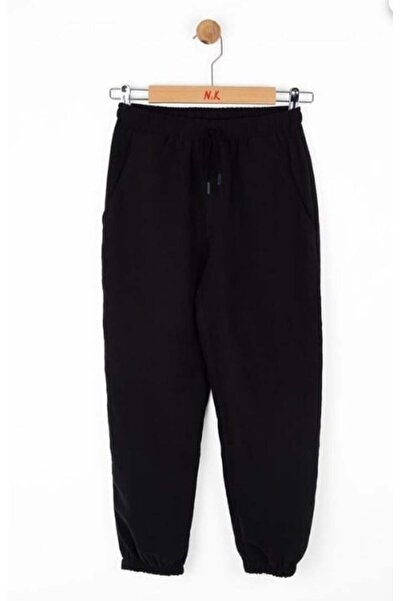 nk kids Nk Boy's Elastic Waist Pants 8-14 Years Black