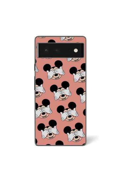 OEM Husa compatibila cu Google Pixel 6 Silicon Gel Tpu Model Mickey Pattern P...
