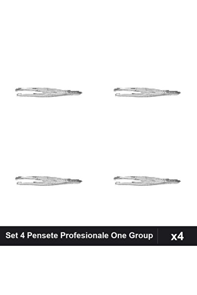 One Group Set 4 Pensete Profesionale One Group, Clești Unghiere Manichiură, Î...