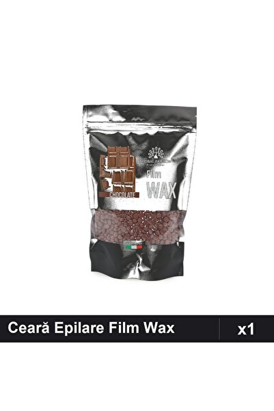 global fashion Ceară Epilare Film Wax 450g Ciocolată, Set 1 Bucată, Epilat Pr...