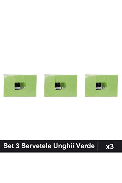 NAİLS Set 3 Servetele Manichiură fără Scame 900 buc Verde, Îngrijire Unghii
