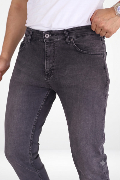 Generic Brand Premium Men's Regular Fit Comfortable Cut Flexible Lycra Denim Jeans
