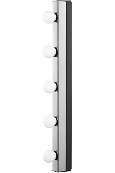 IKEA (IKEA) MUSIK wall lamp, wired installation, chrome plated
