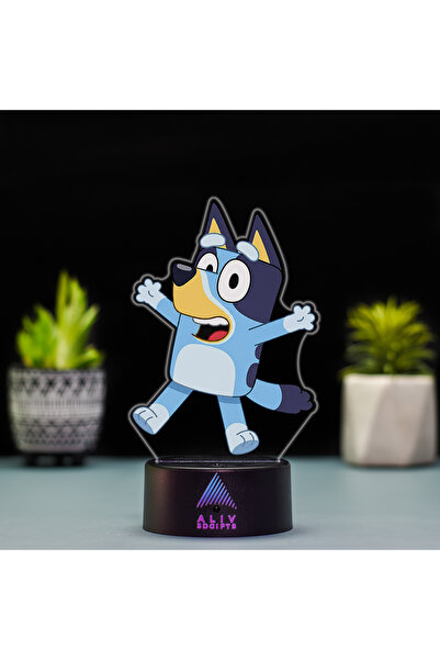 ALIV Lampă LED Bluey, 16 culori, Telecomandă, Control tactil