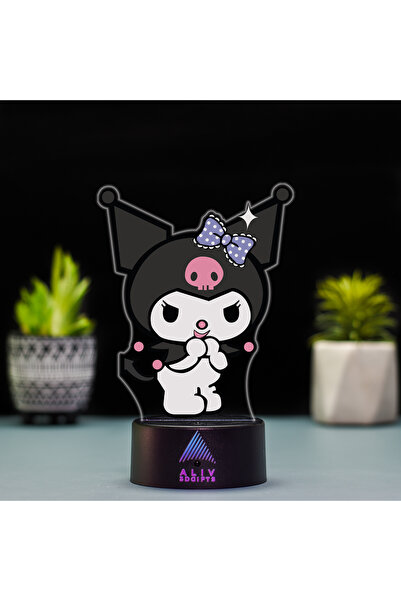 ALIV Lampă LED Kuromi, 16 culori, Telecomandă, Control tactil