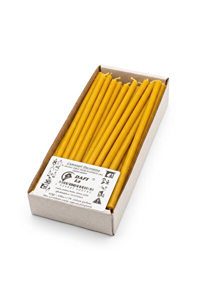 emilydor Lumanari Subtiri Dafi 65 Bucati, 425g, Parfumate, Fitil Bumbac, Para...