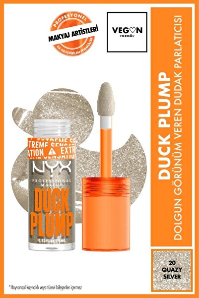 NYX Professional Makeup Duck Plump Dolgun Görünüm Veren Dudak Parlatıcısı - 2...