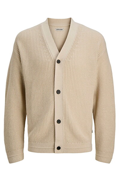 Jack & Jones Men's Relaxed Fit Knitwear Cardigan - Connor