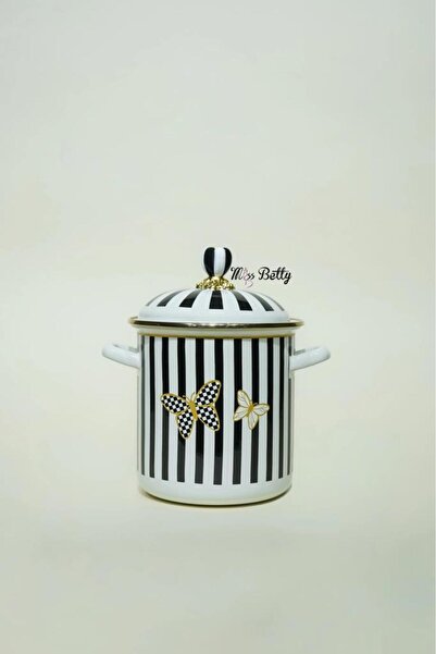 Miss Betty PAPİLLON EMAYE BAKLİYAT KABI 16CM
