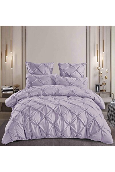 OEM 100% fine Cotton Duvet Cover Set - Deluxe - with Stretchy - 6 pieces 2 pe...